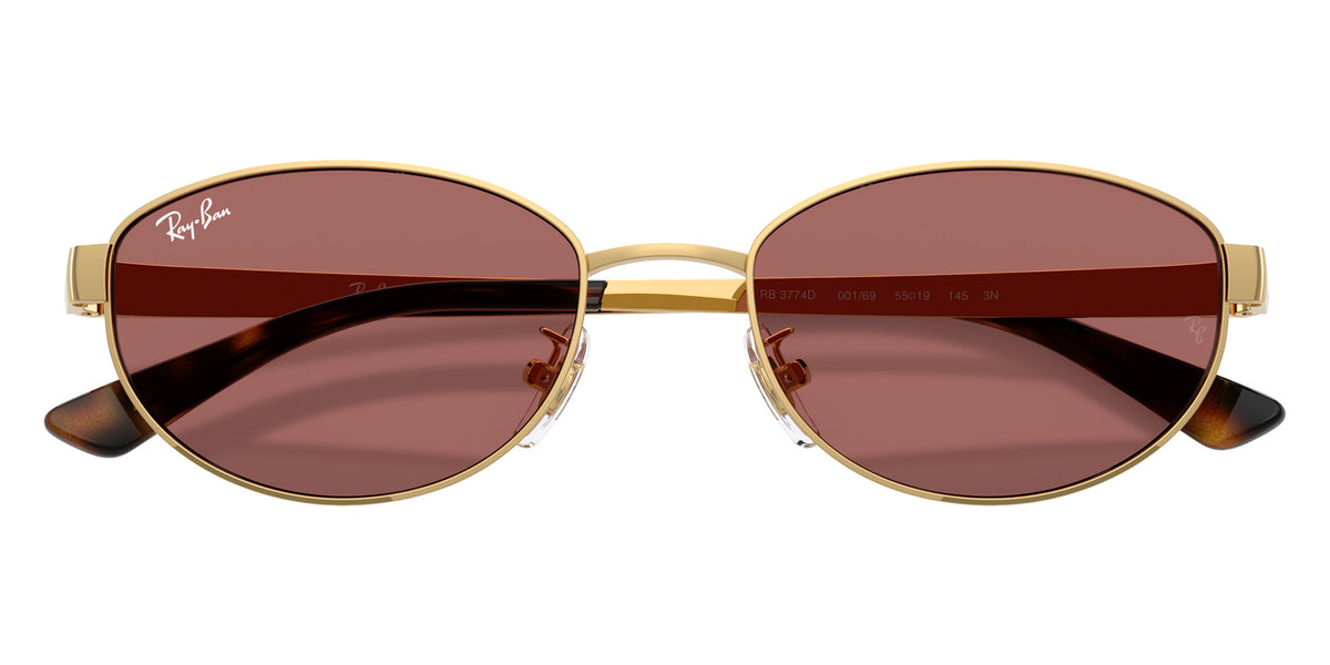 Ray-Ban RB3774D 001/69 55 - Arista / Dark Violet #id:rb3774d00169_s:102125