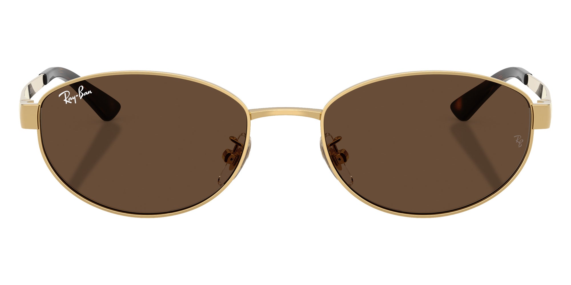 Ray-Ban RB3774D 001/73 55 - Arista Gold / Dark Brown #id:rb3774d00173_s:100100