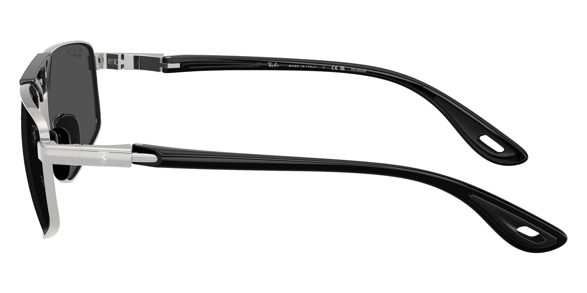 Ray-Ban RB3776M Scuderia Ferrari Chromance F122K8 58 - Silver / Polarized Dark Gray #id:rb3776mf122k8_s:100110