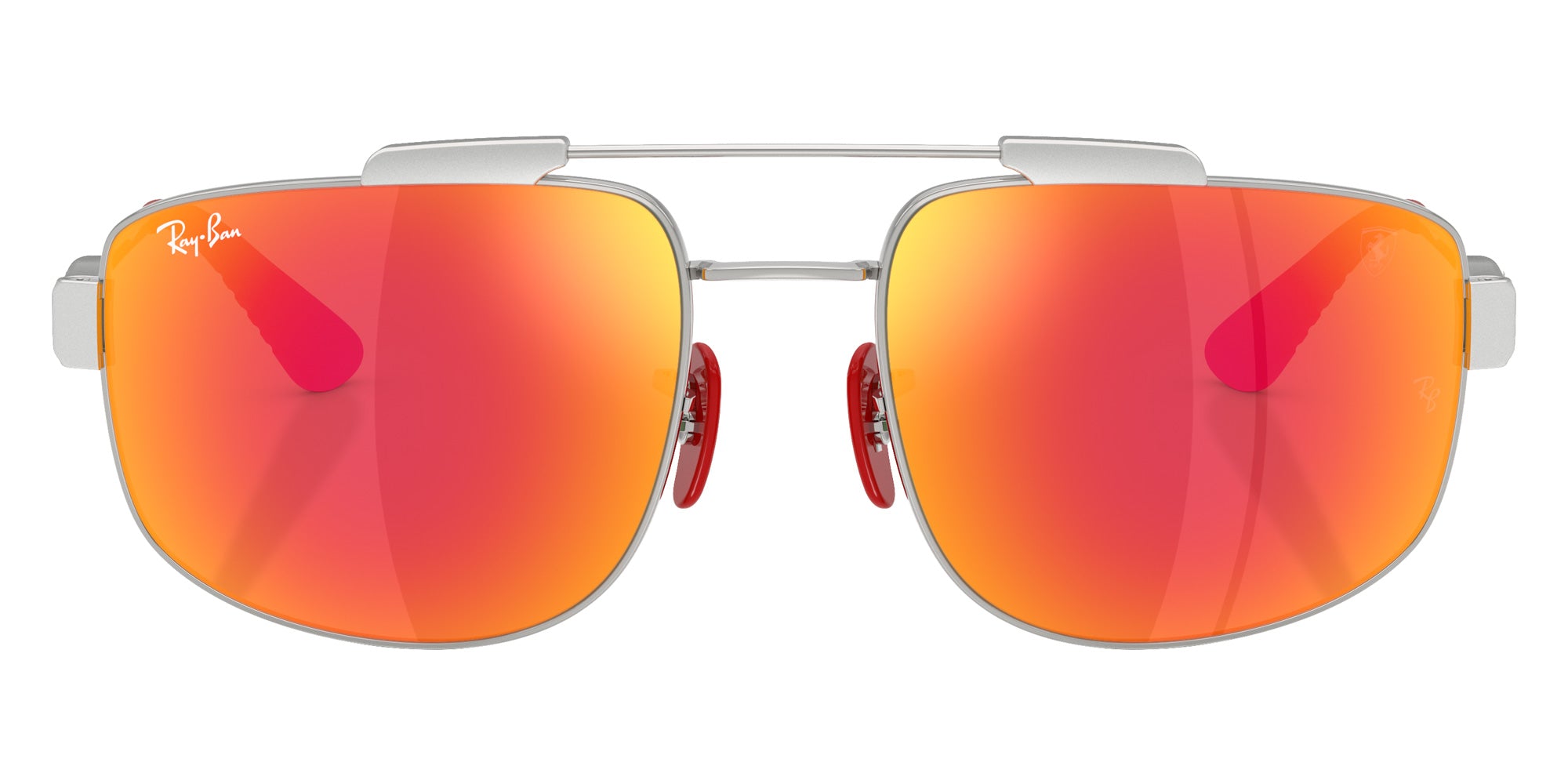 Ray-Ban RB3789M Scuderia Ferrari Collection F0071D 58 - Silver #id:rb3789mf0071d_s:100100