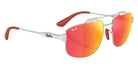 Ray-Ban RB3789M Scuderia Ferrari Collection F0071D 58 - Silver #id:rb3789mf0071d_s:100120