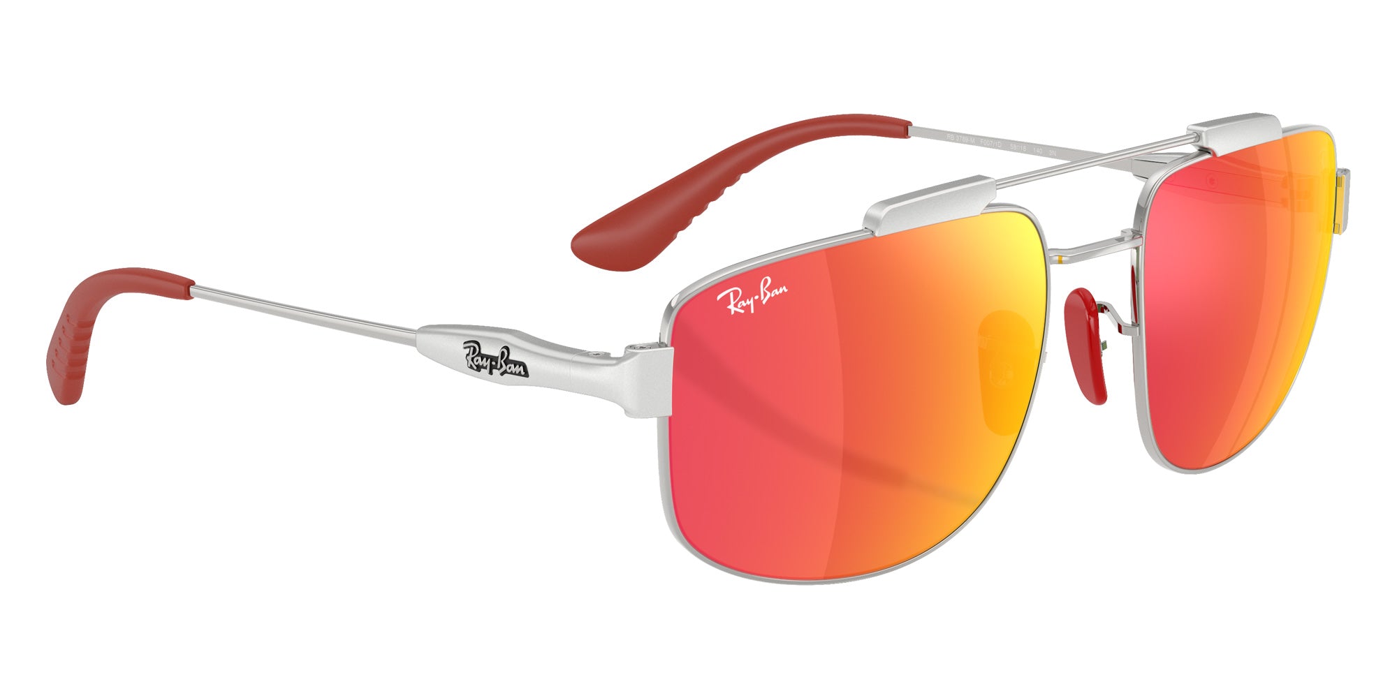 Ray-Ban RB3789M Scuderia Ferrari Collection F0071D 58 - Silver #id:rb3789mf0071d_s:100120