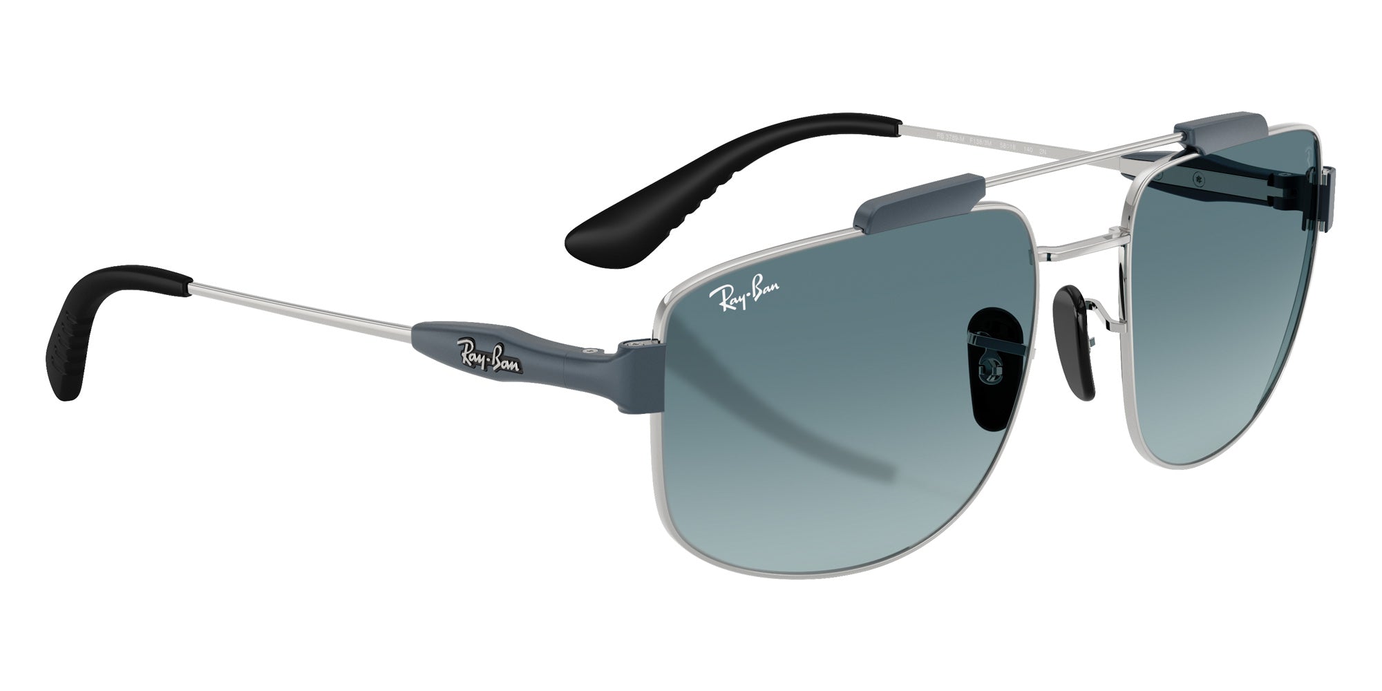 Ray-Ban RB3789M Scuderia Ferrari Collection F1383M 58 - Silver #id:rb3789mf1383m_s:106120