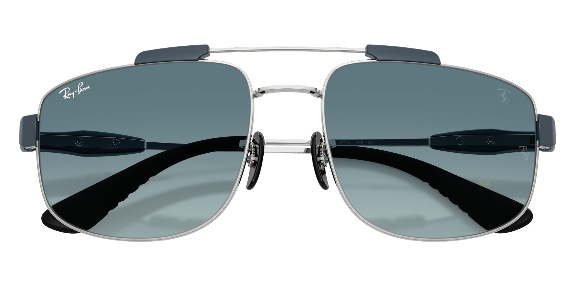 Ray-Ban RB3789M Scuderia Ferrari Collection F1383M 58 - Silver #id:rb3789mf1383m_s:106125