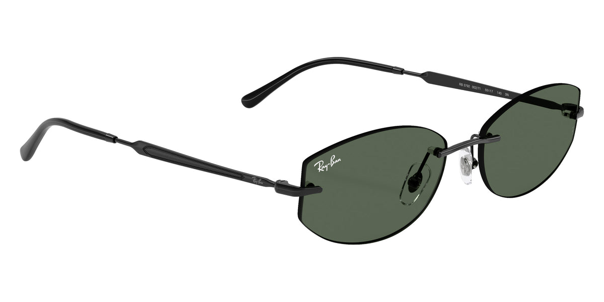 Ray-Ban RB3792 002/71 55 - Black / Dark Green #id:rb379200271_s:112120