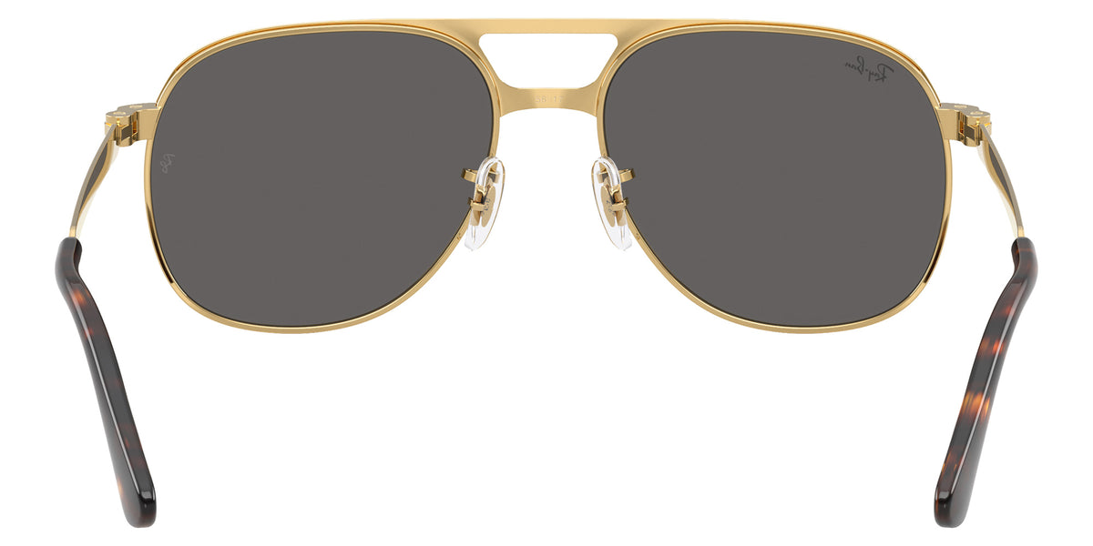 Ray-Ban RB3793 Bill Max 001/93 56 - Arista / Light Brown Mirrored Gold #id:rb379300193_s:104115