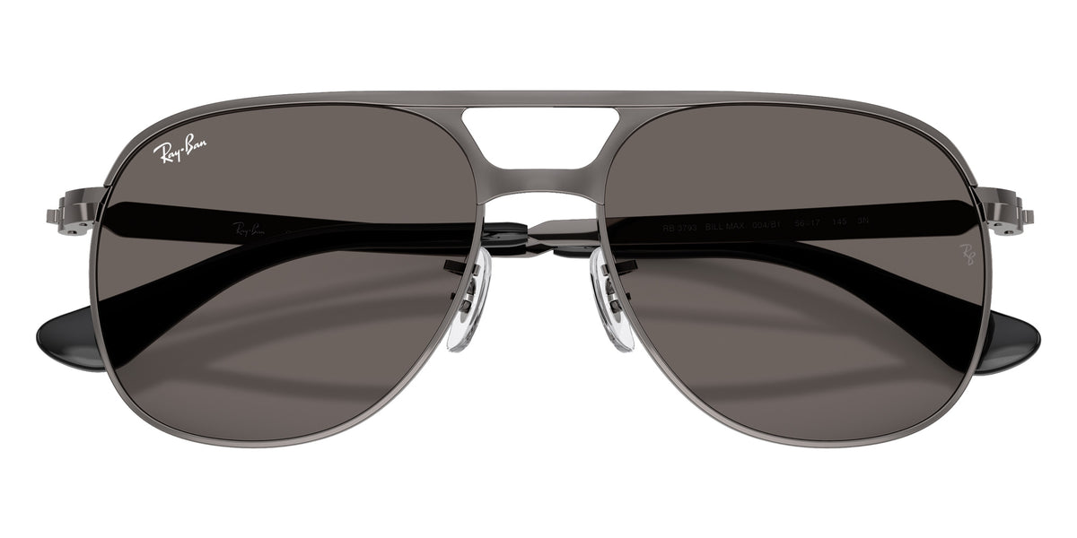Ray-Ban RB3793 Bill Max 004/B1 56 - Gunmetal / Dark Gray #id:rb3793004b1_s:120125