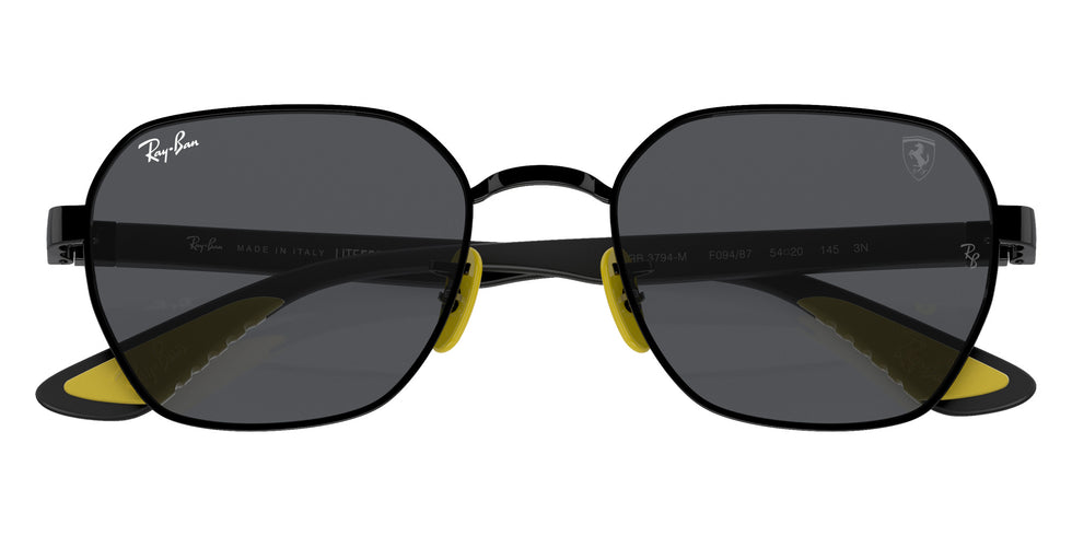 Ray-Ban RB3794M Scuderia Ferrari F09487 54 - Black / Dark Gray #id:rb3794mf09487_s:100125