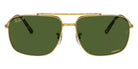 Ray-Ban RB3796 9196P1 59 - Gold / Dark Green Polarized+ #id:rb37969196p1_s:100100
