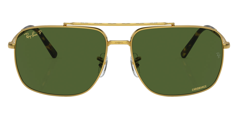 Ray-Ban RB3796 9196P1 59 - Gold / Dark Green Polarized+ #id:rb37969196p1_s:100100