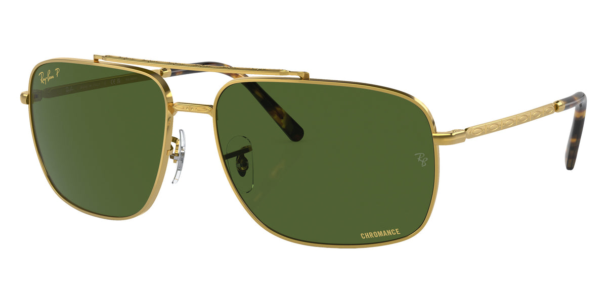 Ray-Ban RB3796 9196P1 59 - Gold / Dark Green Polarized+ #id:rb37969196p1_s:100105