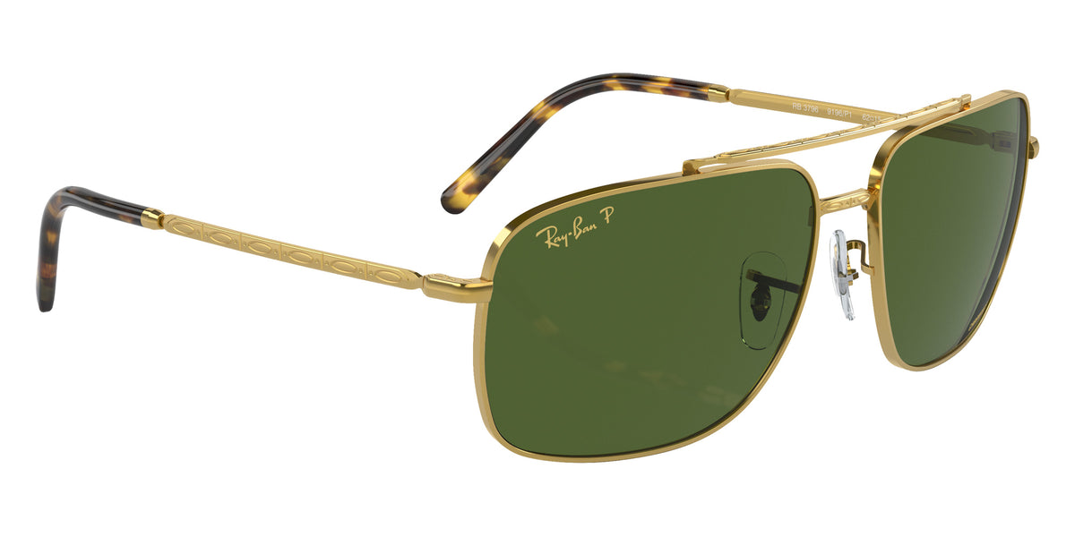 Ray-Ban RB3796 9196P1 59 - Gold / Dark Green Polarized+ #id:rb37969196p1_s:100120