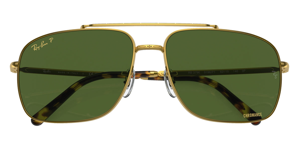Ray-Ban RB3796 9196P1 59 - Gold / Dark Green Polarized+ #id:rb37969196p1_s:100125
