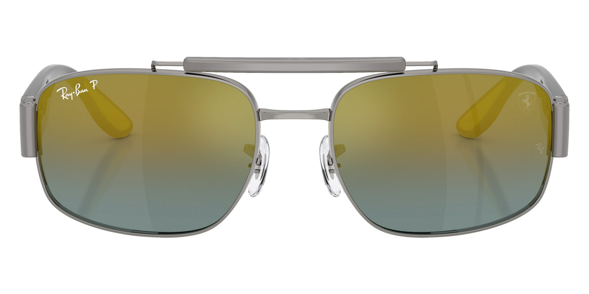 Ray-Ban RB3797M Scuderia Ferrari Collection F065J0 58 - Gunmetal / Gradient Gold Polarized+ Mirrored #id:rb3797mf065j0_s:104100