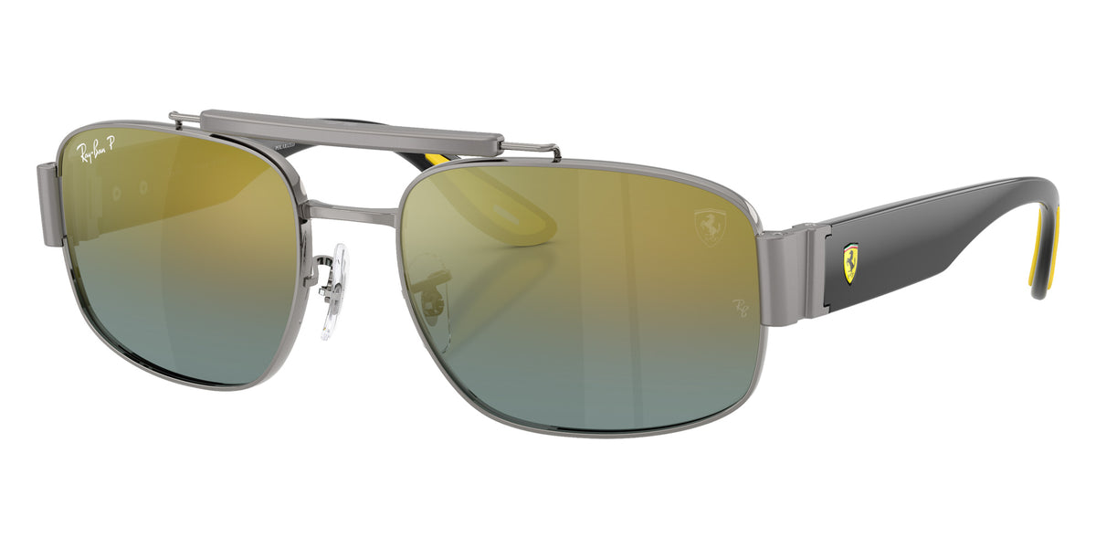 Ray-Ban RB3797M Scuderia Ferrari Collection F065J0 58 - Gunmetal / Gradient Gold Polarized+ Mirrored #id:rb3797mf065j0_s:104105