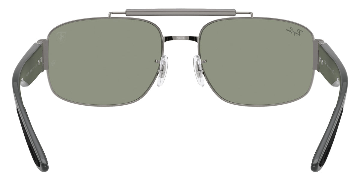 Ray-Ban RB3797M Scuderia Ferrari Collection F14240 58 - Gunmetal / Green Mirrored Silver #id:rb3797mf14240_s:106115