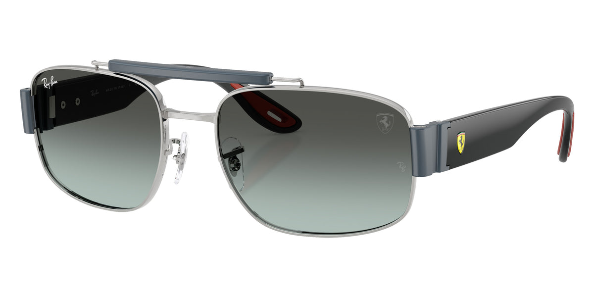 Ray-Ban RB3797M Scuderia Ferrari Collection F143GK 58 - Silver / Blue Vintage Gradient Black #id:rb3797mf143gk_s:110105