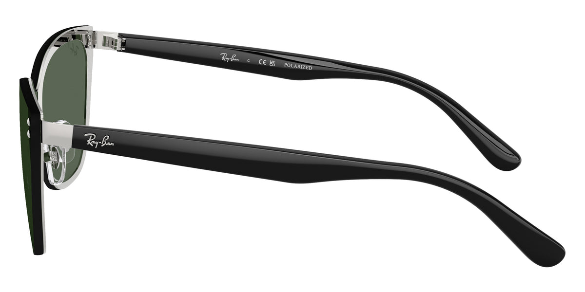 Ray-Ban RB3798D 003/9A 145 - Silver / Polarized Green #id:rb3798d0039a_s:102110
