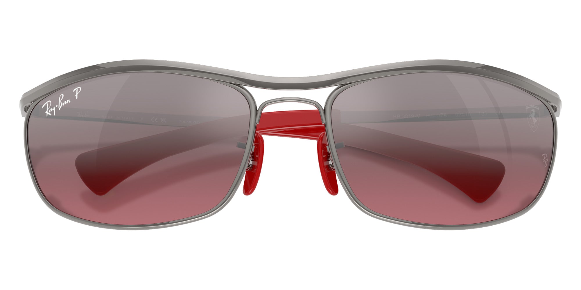 Ray-Ban RB3819M Scuderia Ferrari Collection F0017A 62 - Gunmetal #id:rb3819mf0017a_s:100125