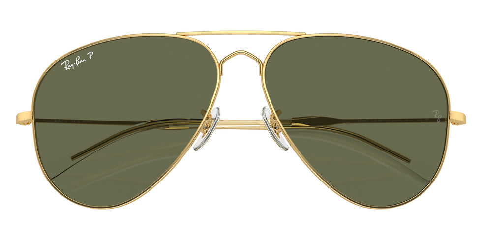 Ray-Ban RB3825 Old Aviator 001/58 58 - Arista Gold / Green Polarized #id:rb382500158_s:100125
