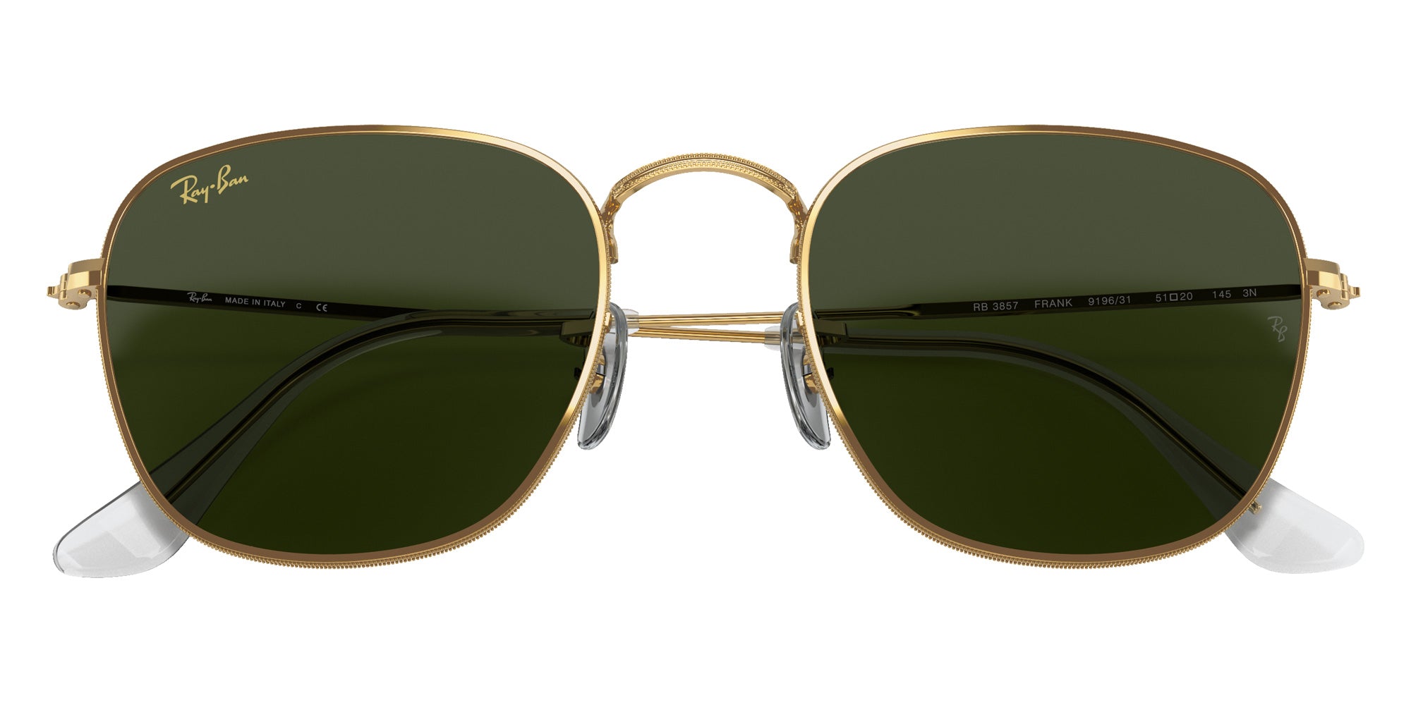 Ray-Ban RB3857 Frank 919631 54 - Gold / G-15 Green #id:rb3857919631_s:100125