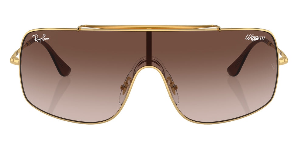 Ray-Ban RB3897 Wings III 001/13 136 - Arista Gold / Brown #id:rb389700113_s:100100