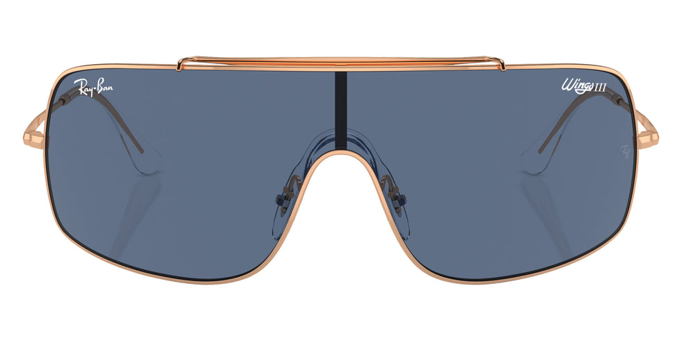 Ray-Ban RB3897 Wings III 920280 136 - Rose Gold / Dark Blue #id:rb3897920280_s:102100