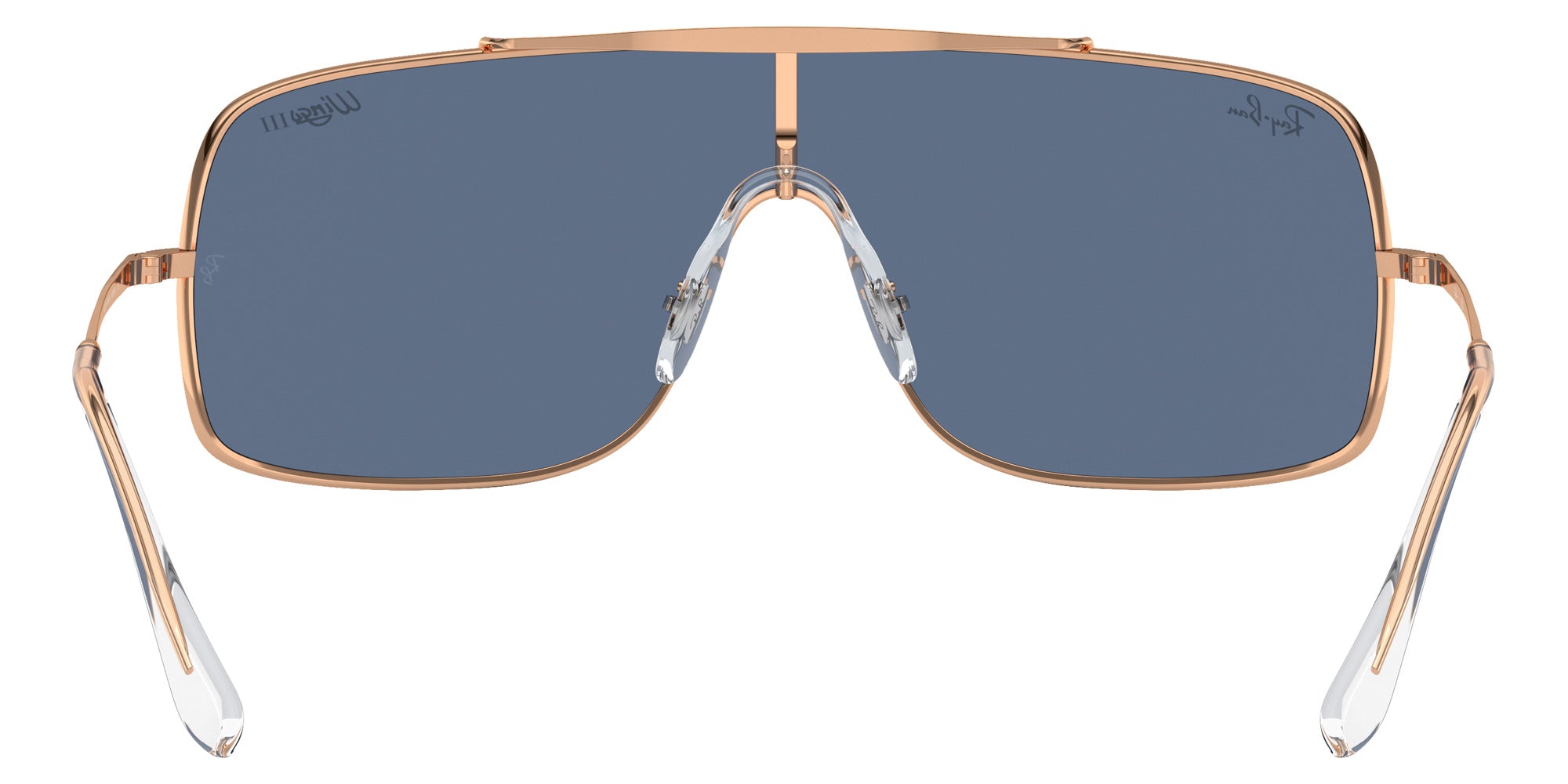 Ray-Ban RB3897 Wings III 920280 136 - Rose Gold / Dark Blue #id:rb3897920280_s:102115