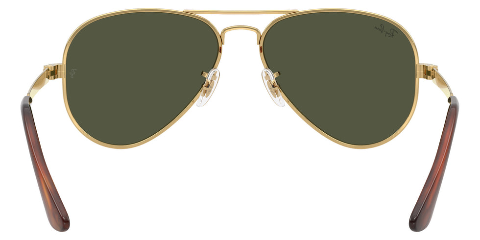 Ray-Ban RB3925 Aviator Max 001/31 62 - Arista Gold / Green #id:rb392500131_s:100115