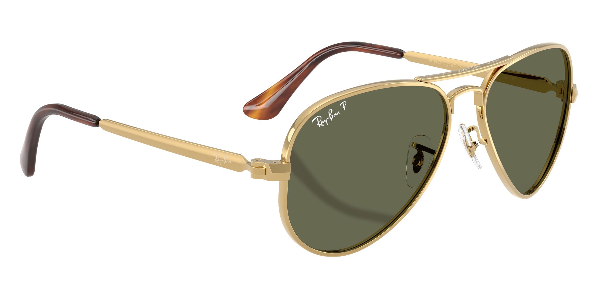 Ray-Ban RB3925 Aviator Max 001/58 58 - Arista Gold / Green Polarized #id:rb392500158_s:106120