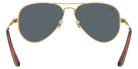 Ray-Ban RB3925 Aviator Max 001/R5 58 - Arista Gold / Blue #id:rb3925001r5_s:110115