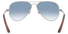 Ray-Ban RB3925 Aviator Max 003/3F 58 - Silver / Clear Gradient Blue #id:rb39250033f_s:120115