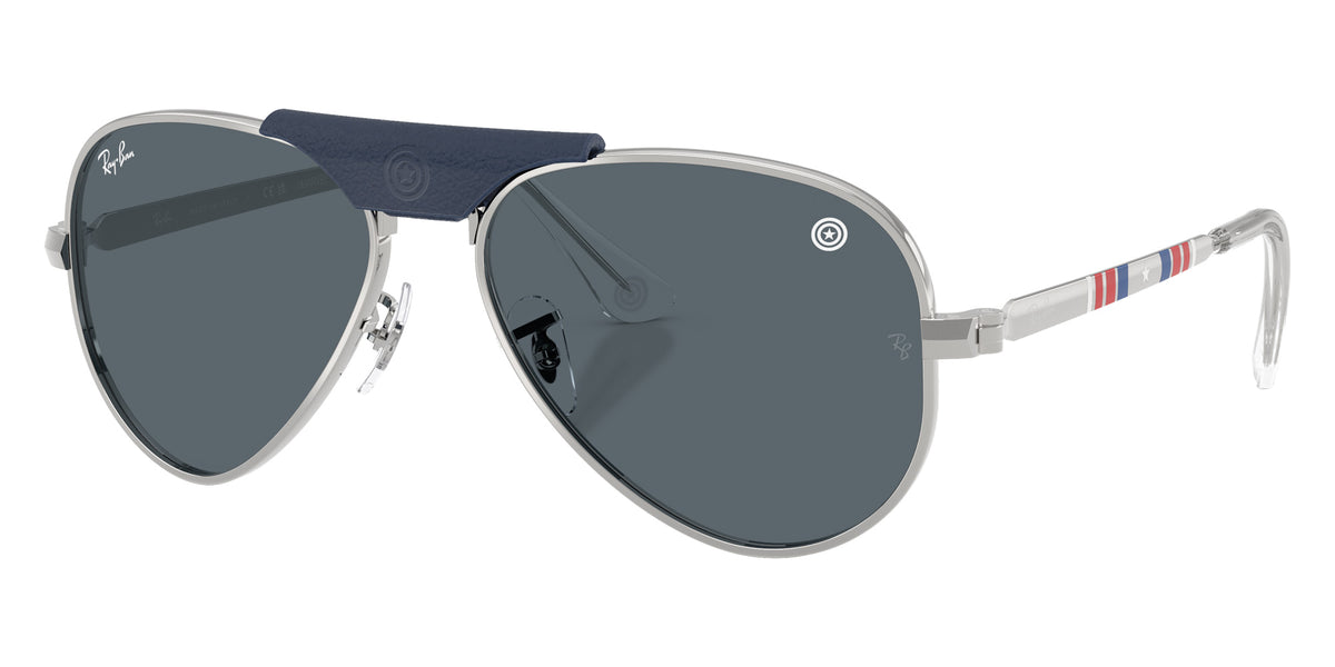 Ray-Ban RB3925 Ray-Ban MARVEL����- Captain America Aviator Max 9289R5 58 - Silver / Blue #id:rb39259289r5_s:100105