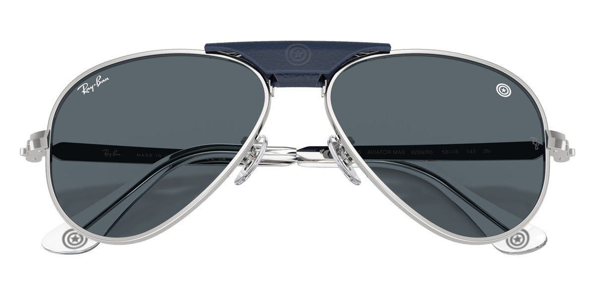 Ray-Ban RB3925 Ray-Ban MARVEL����- Captain America Aviator Max 9289R5 58 - Silver / Blue #id:rb39259289r5_s:100125