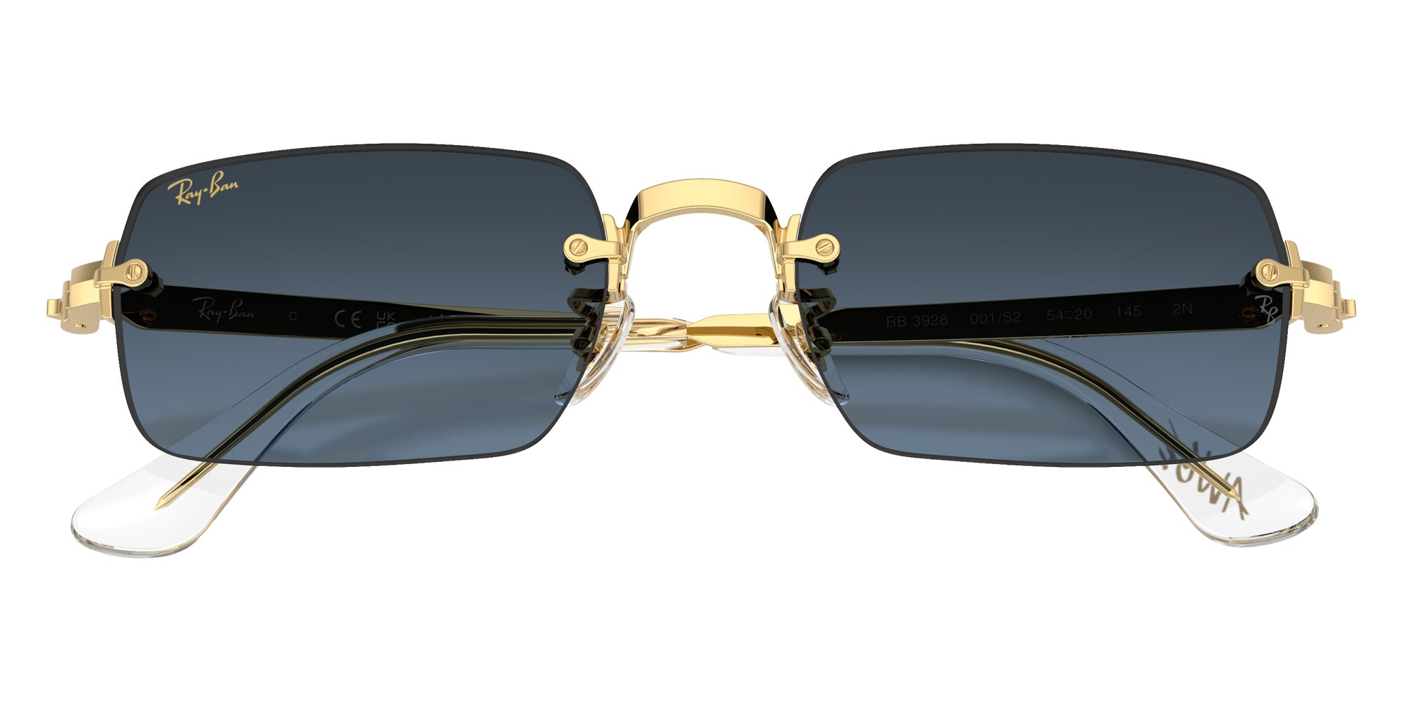 Ray-Ban RB3928 By A$AP Rocky 001/S2 54 - Arista Gold #id:rb3928001s2_s:110125