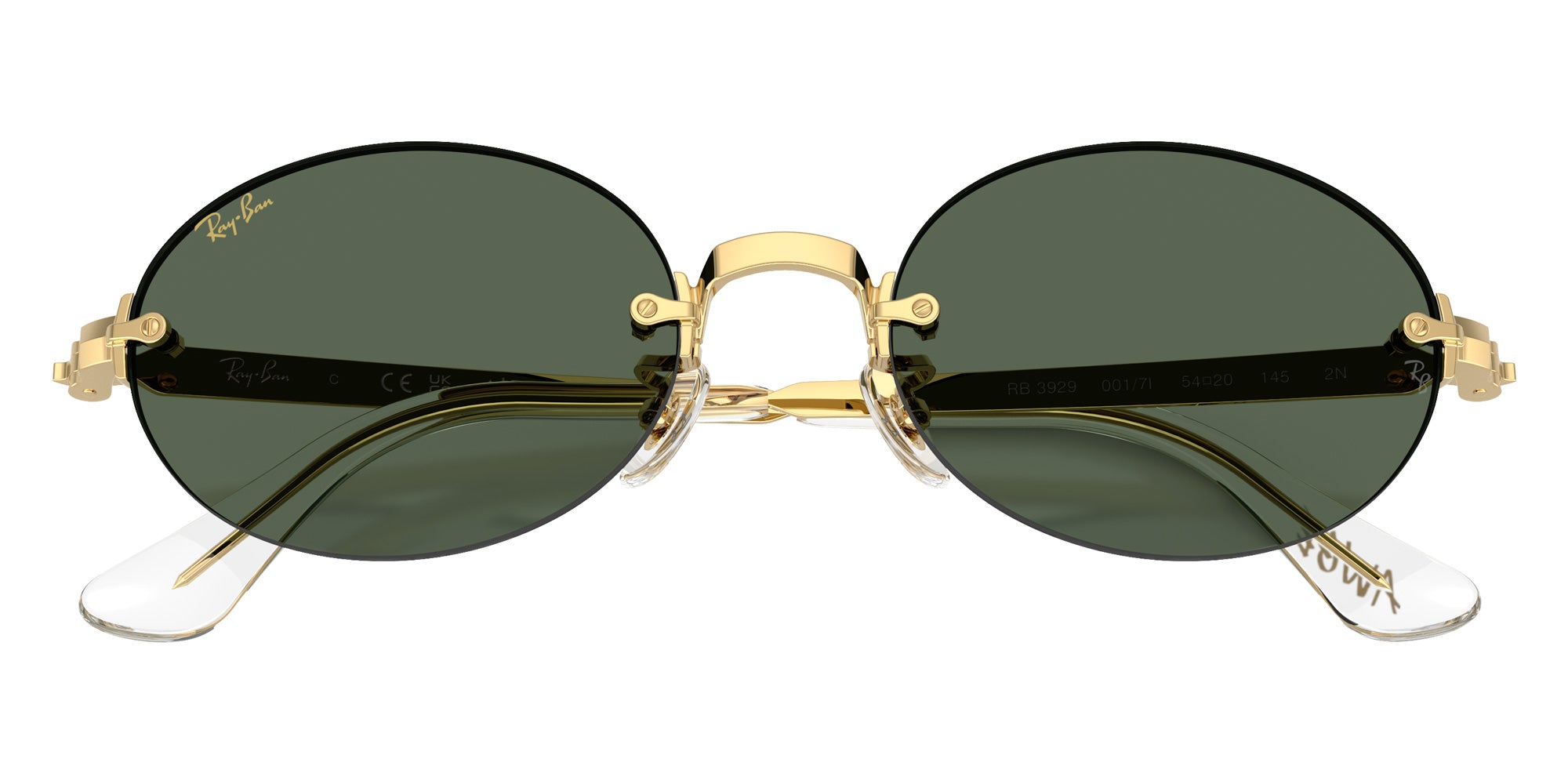 Ray-Ban RB3929 By A$AP Rocky 001/71 54 - Arista Gold #id:rb392900171_s:100125