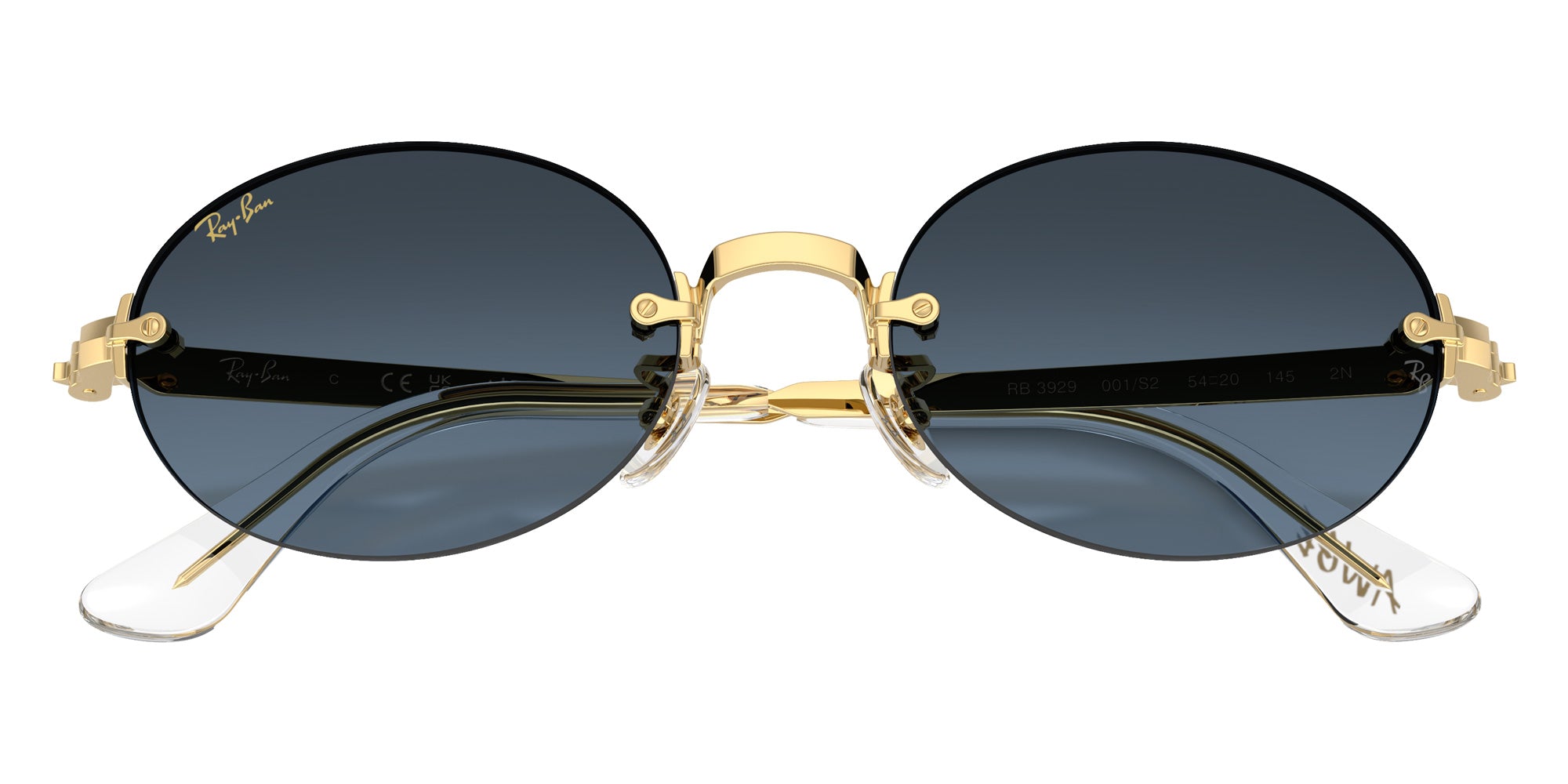Ray-Ban RB3929 By A$AP Rocky 001/S2 54 - Arista Gold #id:rb3929001s2_s:110125
