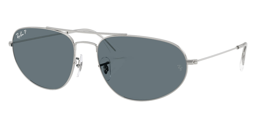 Ray-Ban RB3945 Explorer IV 003/3R 62 - Silver / Dark Blue Polarized #id:rb39450033r_s:100105