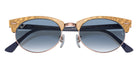 Ray-Ban RB3946 Clubmaster Oval 13063F 52 - Beige / Light Blue Gradient #id:rb394613063f_s:100125