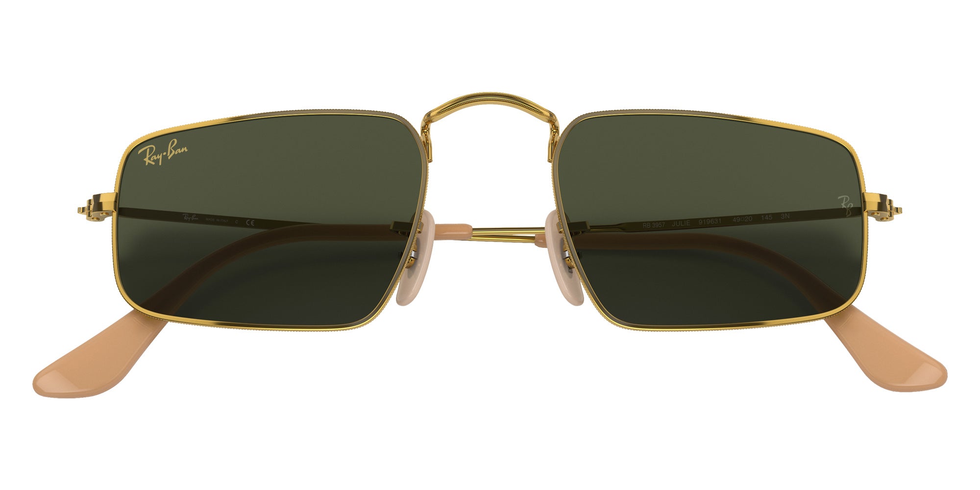 Ray-Ban RB3957 Julie 919631 49 - Gold / G-15 Green #id:rb3957919631_s:100125