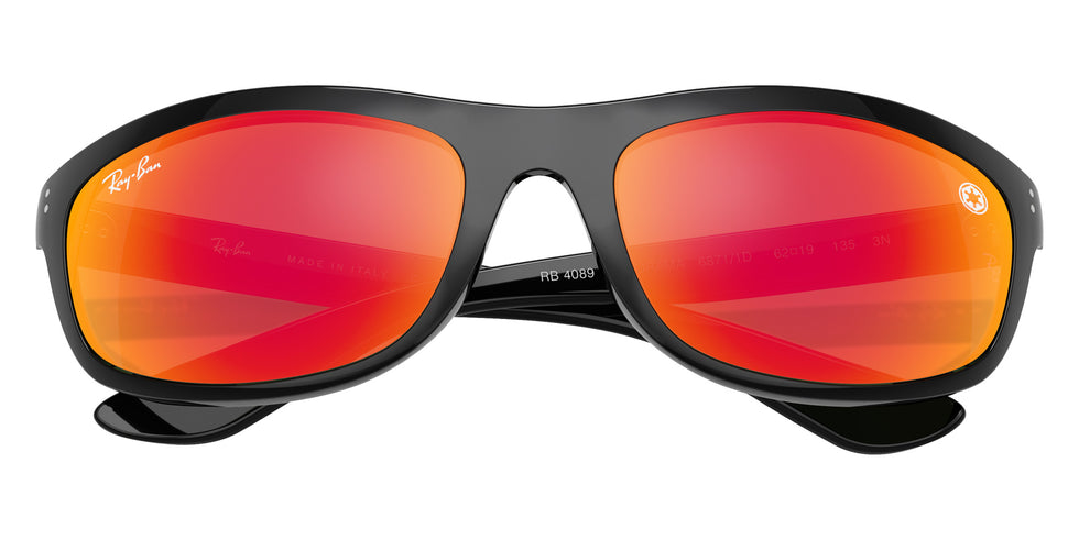 Ray-Ban RB4089 Balorama 68711D 62 - Black / Gray Mirrored Red #id:rb408968711d_s:100125