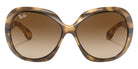 Ray-Ban RB4098 Jackie Ohh II 642/13 60 - Havana / Brown Gradient #id:rb409864213_s:100100
