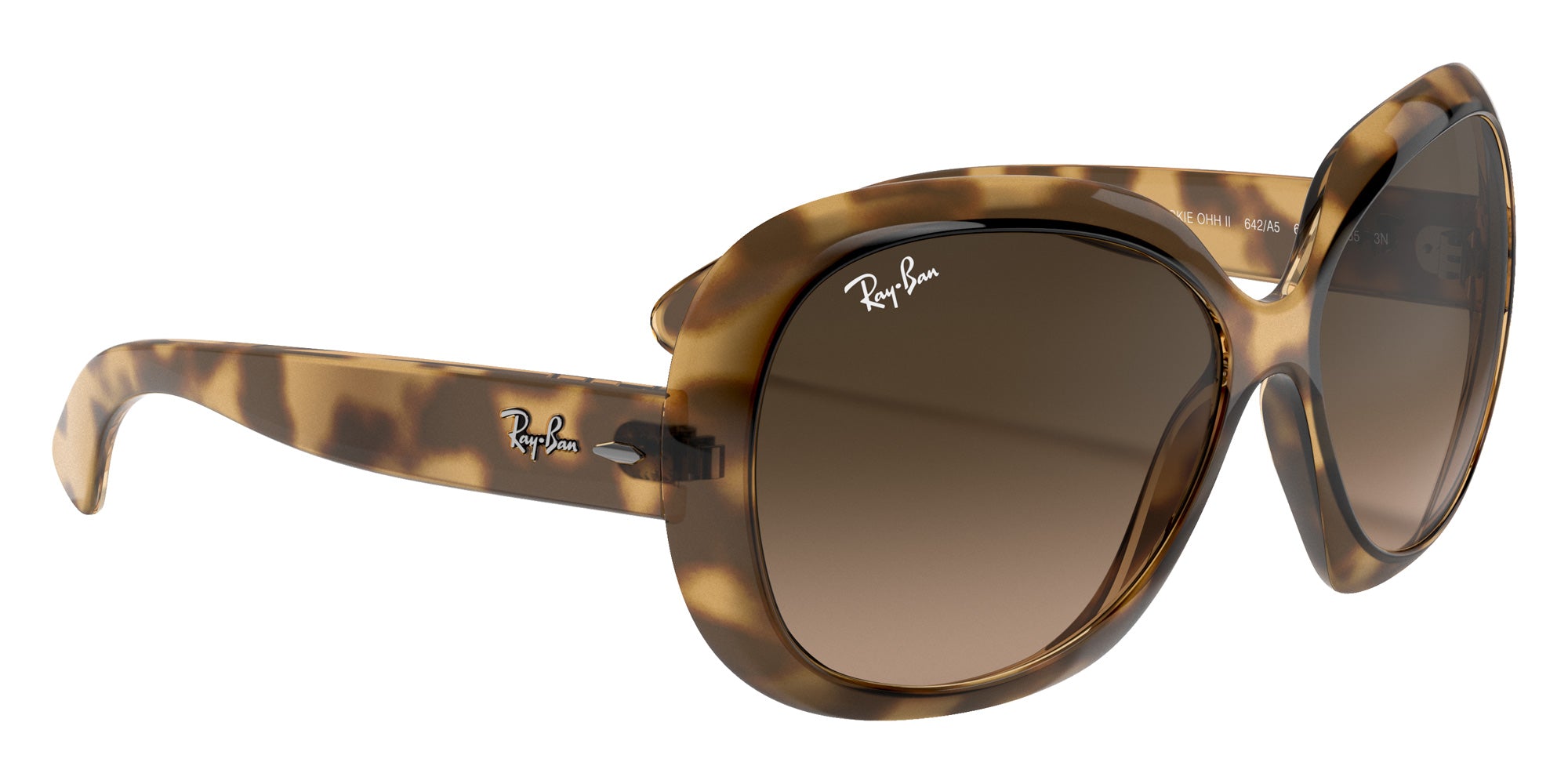 Ray-Ban RB4098 Jackie Ohh II 642/A5 60 - Havana / Pink Gradient Brown #id:rb4098642a5_s:102120