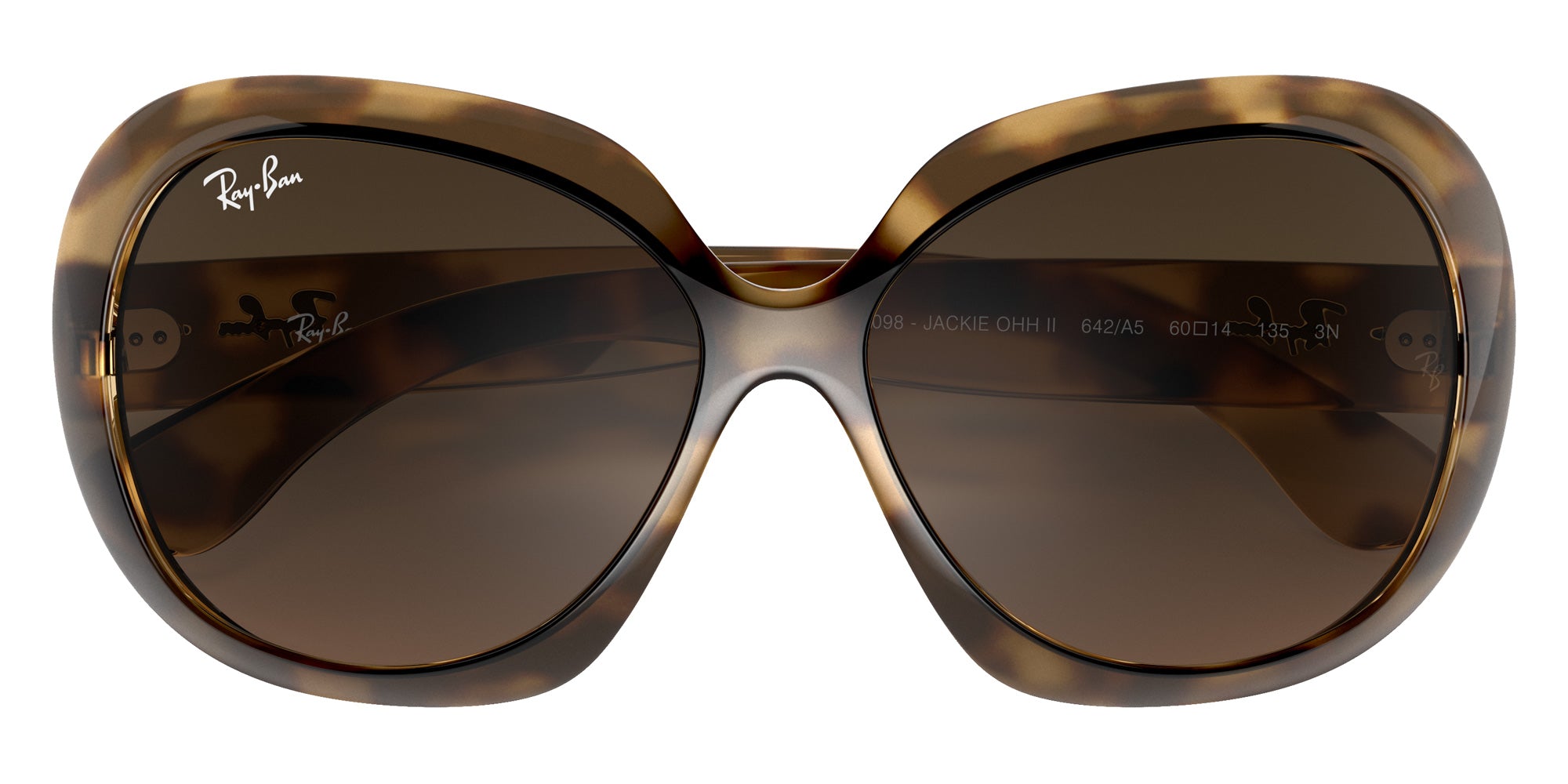 Ray-Ban RB4098 Jackie Ohh II 642/A5 60 - Havana / Pink Gradient Brown #id:rb4098642a5_s:102125