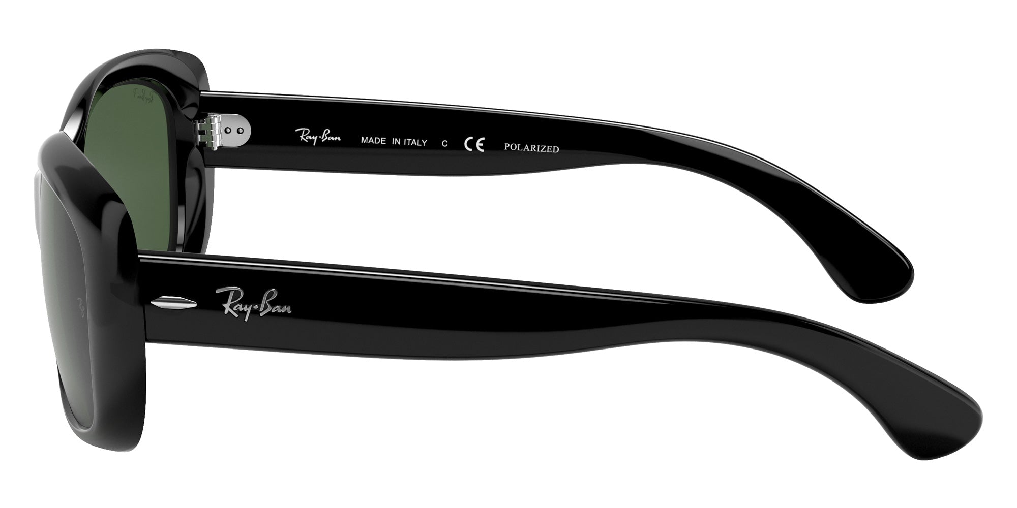 Ray-Ban RB4101 Jackie Ohh 601/58 58 - Black / G-15 Green Polarized #id:rb410160158_s:100110