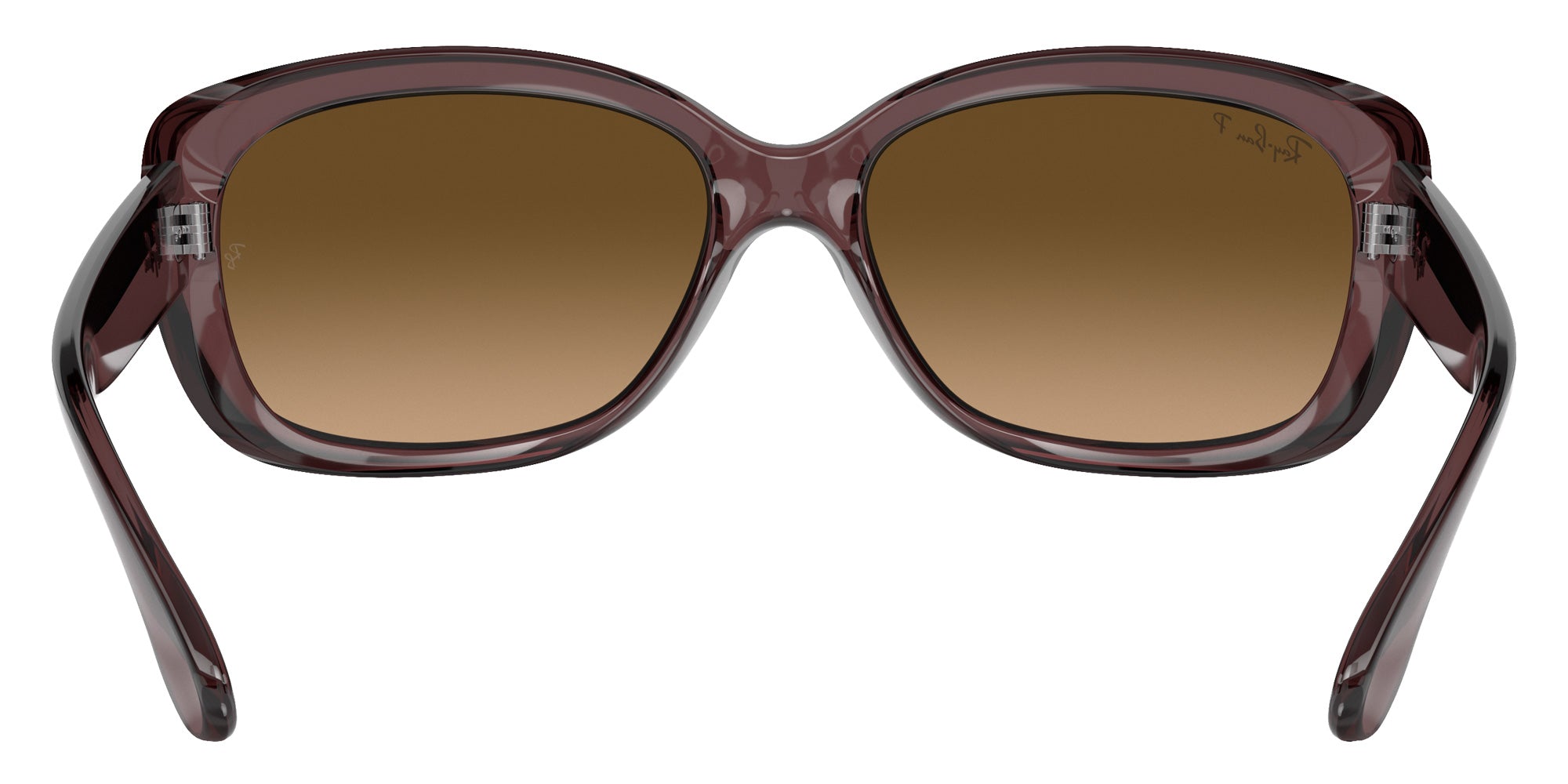 Ray-Ban RB4101 Jackie Ohh Transparent 6593M2 58 - Transparent Dark Brown / Brown Gradient Polarized #id:rb41016593m2_s:100115