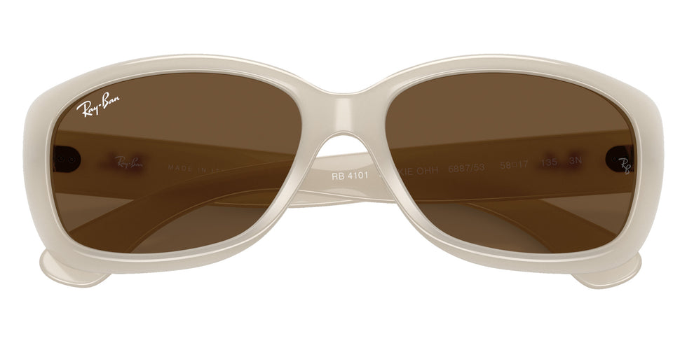 Ray-Ban RB4101 Jackie Ohh 688753 58 - Opal Ivory #id:rb4101688753_s:100125