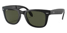 Ray-Ban RB4105 Wayfarer Folding Classic 601S 54 - Black / G-15 Green #id:rb4105601s_s:106105