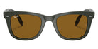 Ray-Ban RB4105 Wayfarer Folding Classic 657533 50 - Military Green / B-15 Brown #id:rb4105657533_s:100100
