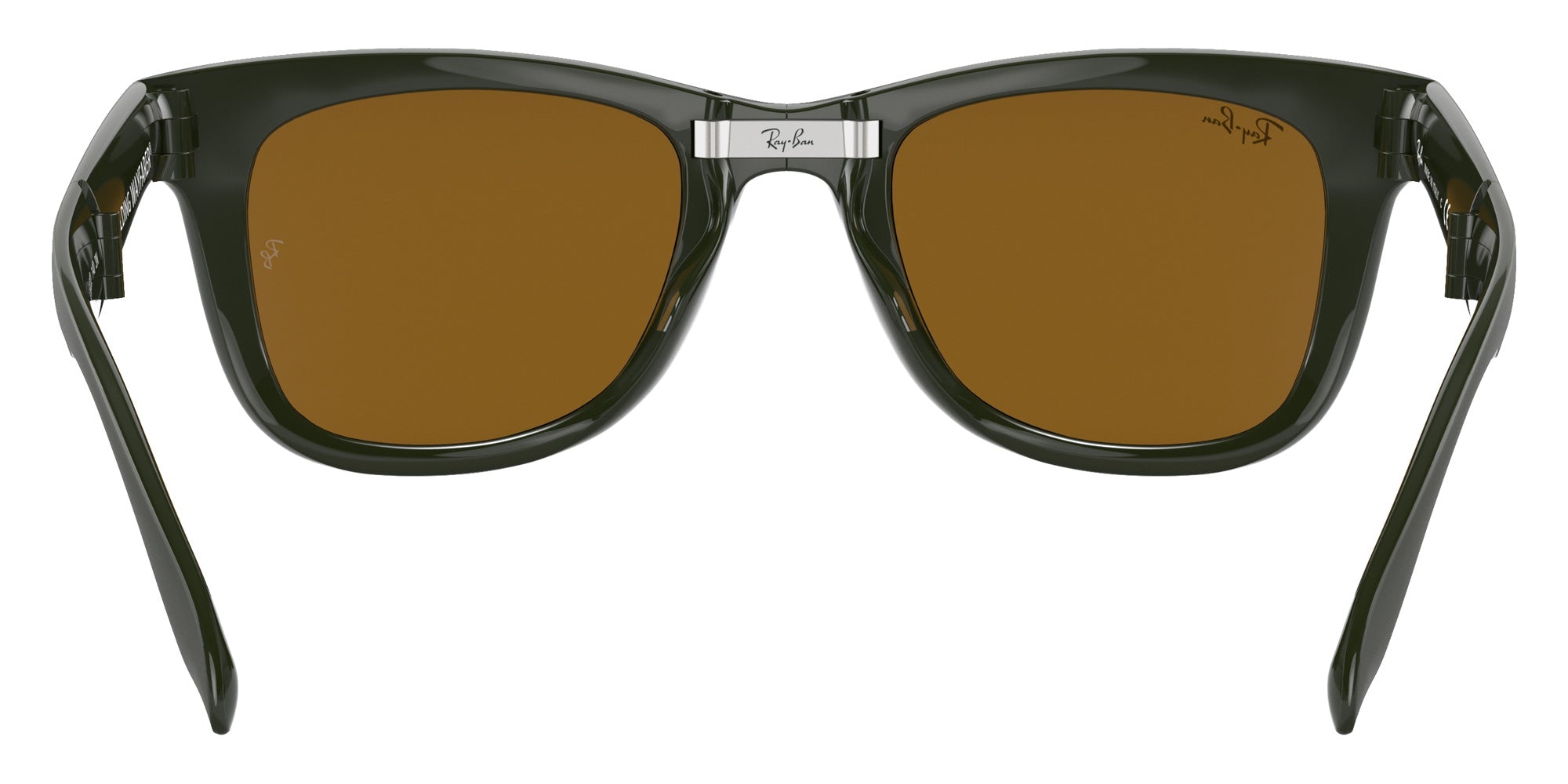 Ray-Ban RB4105 Wayfarer Folding Classic 657533 50 - Military Green / B-15 Brown #id:rb4105657533_s:100115